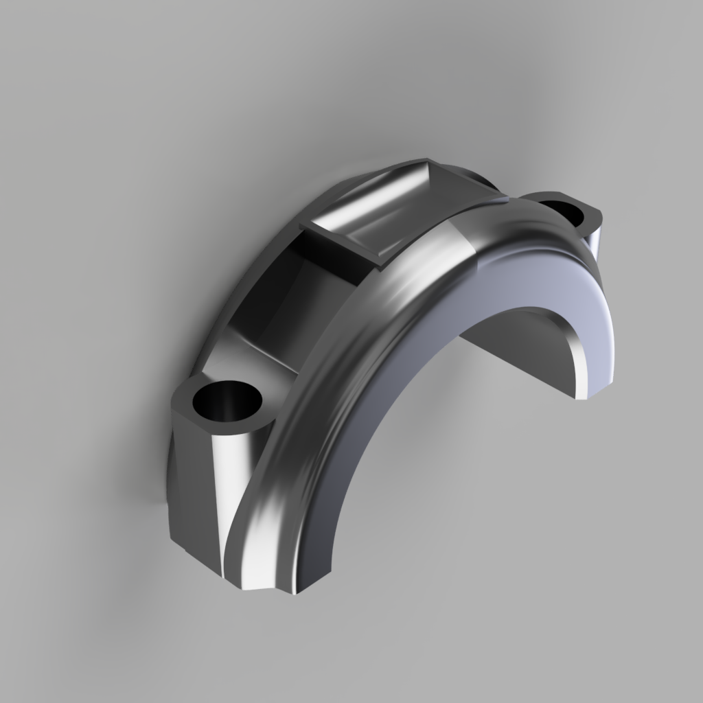 Rendered Image of Final Rod Cap